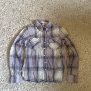 Madewell Plaid Flannel Size 4
